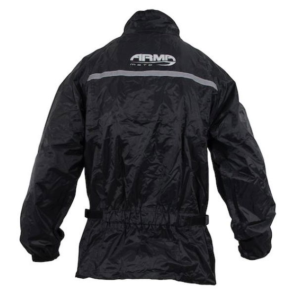 Armr RainWear Over Jacket Black Mens - L