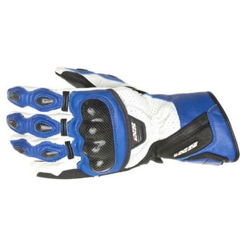 IXS Rocket Gloves Blue White Black Ladies - S
