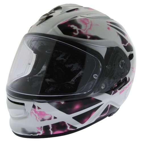 Scorpion Exo 510 Xena Helmet White Pink XS (53-54 cm)