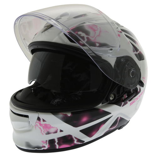 Scorpion Exo 510 Xena Helmet White Pink XS (53-54 cm)