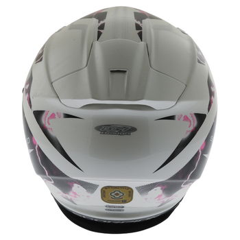 Scorpion Exo 510 Xena Helmet White Pink XS (53-54 cm)