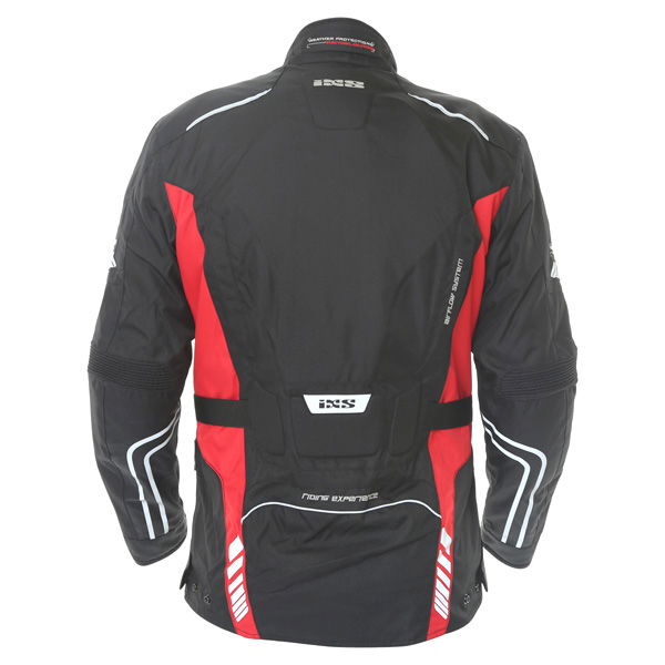 IXS Tornado Jacket Black Red Mens - XS