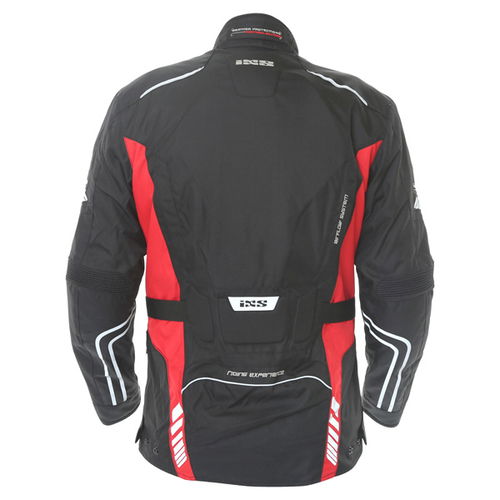IXS Tornado Jacket Black Red Mens - XS