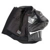 Dainese Velostar Leather Jacket Black Anthracite Mens - 38