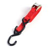 Bike It Red Strap Ratchet Tiedown S Hooks                                                                                                                                                                                                                      