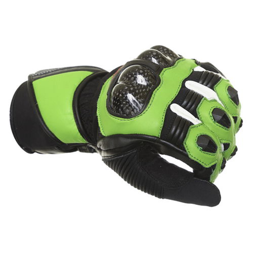 Probiker PRX-12 Gloves White Green Black Mens - M
