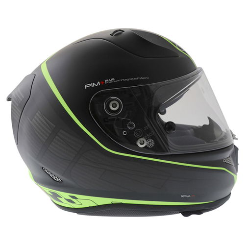 HJC RPHA 11 Riberte Helmet Black Yellow XS (54-55 cm)