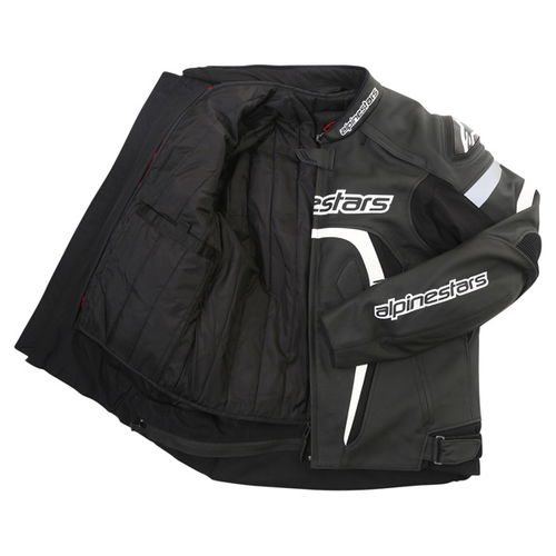 Alpinestars Motegi Jacket Black White Mens - 42