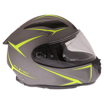 Givi 40.5 X-Fiber Helmet Silver Yellow XS (54 cm)