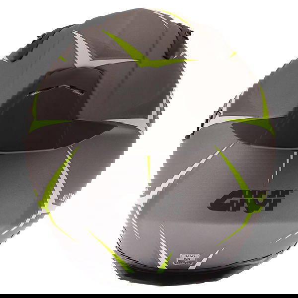 Givi 40.5 X-Fiber Helmet Silver Yellow XS (54 cm)