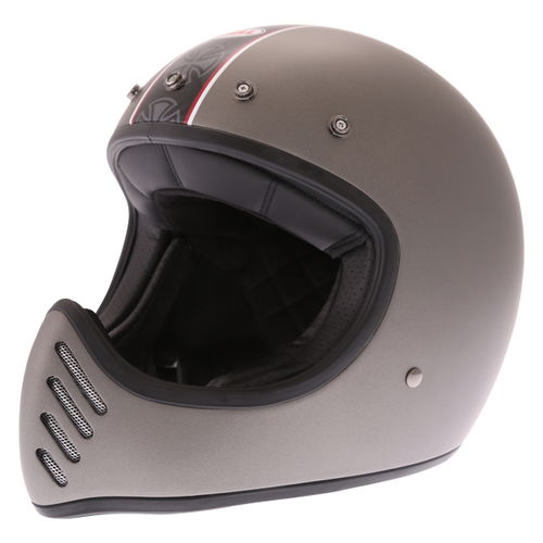 Bell Moto-3 Independent Helmet Matte Titanium XS (53-54 cm)