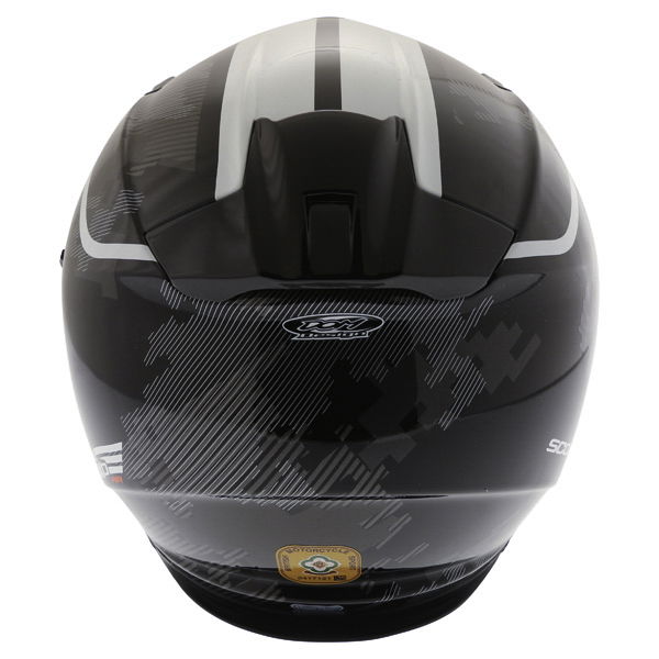 Scorpion Exo 510 Guard Helmet Black White XS (53-54 cm)