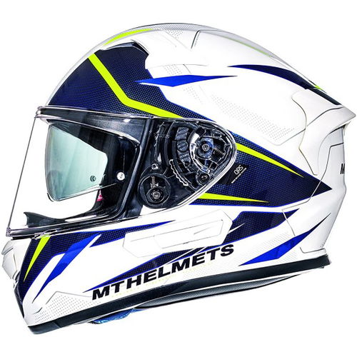 MT KRE Intrepid Helmet White Yellow XS (53-54 cm)