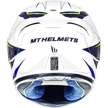 MT KRE Intrepid Helmet White Yellow XS (53-54 cm)