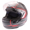 Arai RX-7V Maze Matt Black Red Full Face Motorcycle Helmet Open With Sun Visor                                                                                                                                                                                 