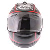 Arai RX-7V Maze Matt Black Red Full Face Motorcycle Helmet Front                                                                                                                                                                                               