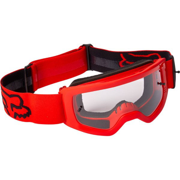 Fox Youth Main Stray Goggle Flo Red Red