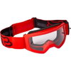 Fox Youth Main Stray Goggle Flo Red Red
