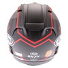 Arai RX-7V Maze Matt Black Red Full Face Motorcycle Helmet Back                                                                                                                                                                                                