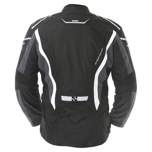 IXS Taranis Jacket Black Grey White Mens - S