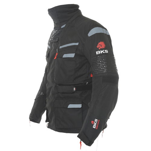 BKS Gemini T2 Jacket Black Grey Mens - M