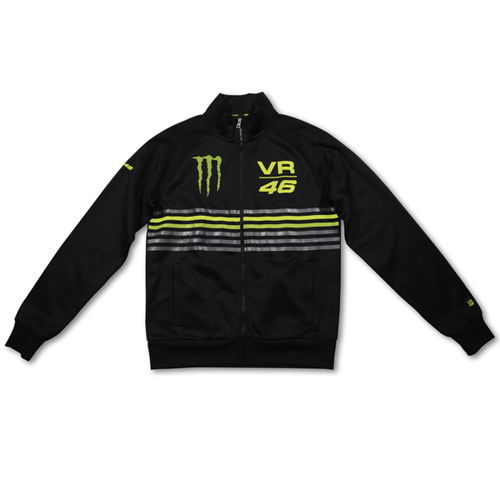 VR46 Monster Warm Up Fleece Black Mens - S