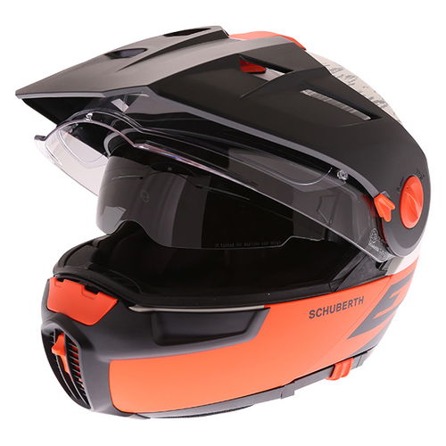 Schuberth E1 Crossfire Helmet Orange S (54-55 cm)