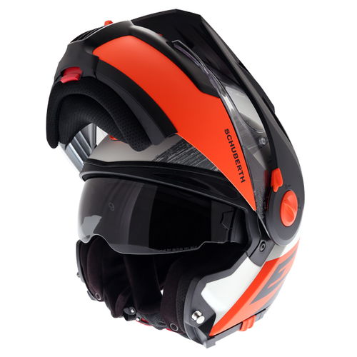 Schuberth E1 Crossfire Helmet Orange S (54-55 cm)