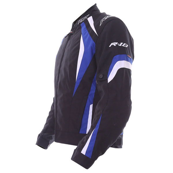 RST R-18 CE Mens Textile Jacket Black Blue Mens - S - 40