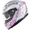 Givi 50.6 Stoccarda Mendhi Helmet Matt Silver Pink XS (54 cm)