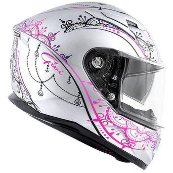 Givi 50.6 Stoccarda Mendhi Helmet Matt Silver Pink XS (54 cm)