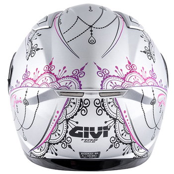 Givi 50.6 Stoccarda Mendhi Helmet Matt Silver Pink XS (54 cm)