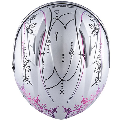 Givi 50.6 Stoccarda Mendhi Helmet Matt Silver Pink XS (54 cm)