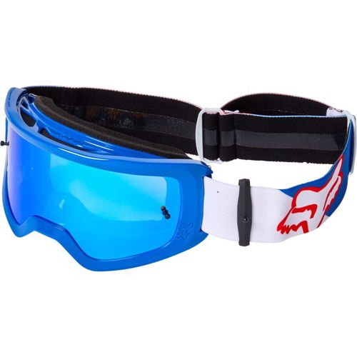 Fox Main Skew Goggles Spark White Red Blue White