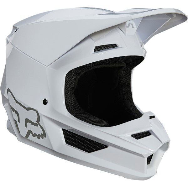 Fox V1 Helmet Plaic White XS (53-54 cm)