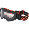Fox Main Stray Goggles Black Orange Black