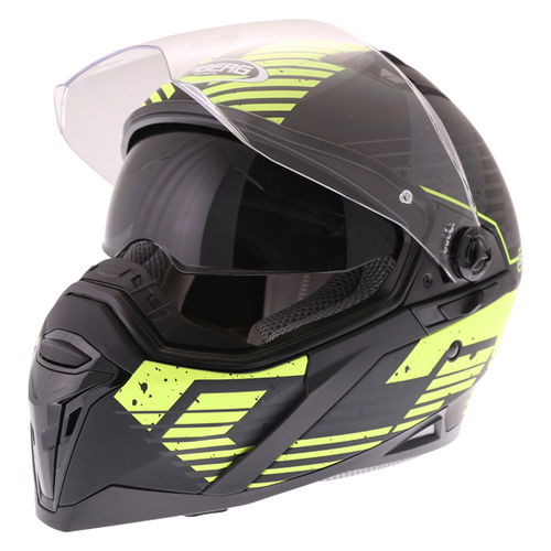 Caberg Stunt Blizzard Matt Black Yellow XS (53-54 cm)