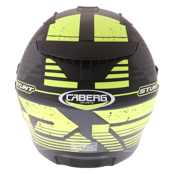 Caberg Stunt Blizzard Matt Black Yellow XS (53-54 cm)