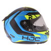 HJC RPHA 11 Chakri Blue Fluo Full Face Motorcycle Helmet Right Side                                                                                                                                                                                            