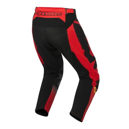 Alpinestars Racer Braap Pants 316 Red Black Yellow Flo Mens - 30