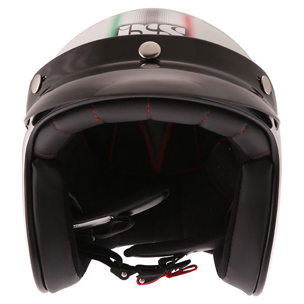 IXS HX 89 Chess Helmet White Green Red 2XS (51-52 cm)