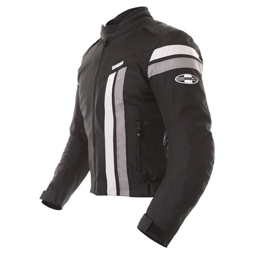 IXS Dutton Jacket Black Anthracite Mens - XS