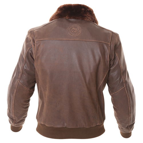 BKS B-52 Bomber Jacket Brown Mens - 40