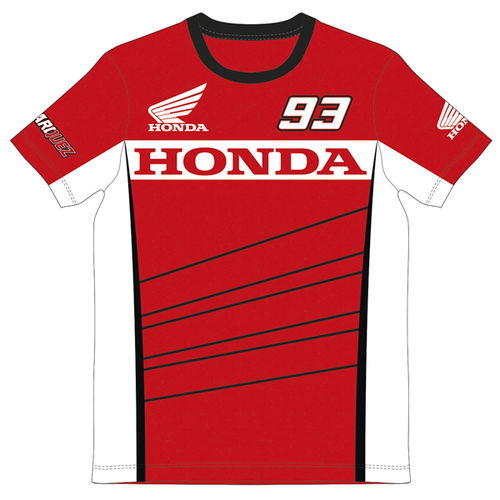 Honda T-Shirt 1487 Red Mens - S