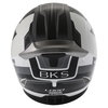 BKS Logo Helmet Black White Grey S (56 cm)