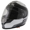 BKS Logo Helmet Black White Grey S (56 cm)