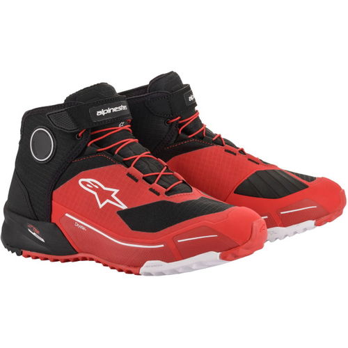 Alpinestars CR-X Drystar Riding Shoes Red Black