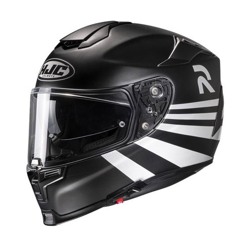 HJC RPHA 70 Stipe Helmet White