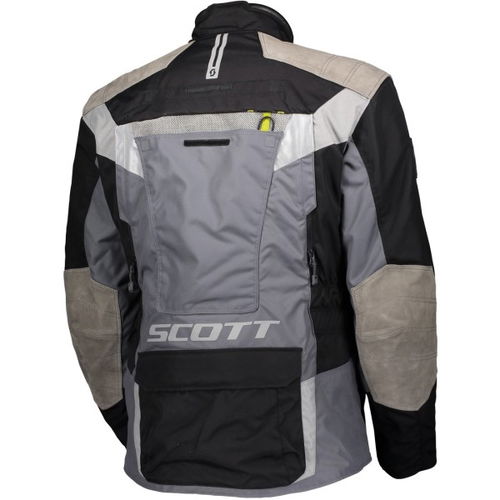 Scott Dualraid Dryo Jacket Black Iron Grey Mens - M