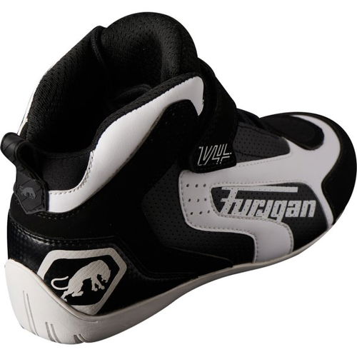 Furygan V4 Vented Boots Black White Mens - 8 - EU 42